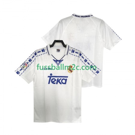 Fußballtrikots Real Madrid Retro Heim Trikotsatz 1996 1997